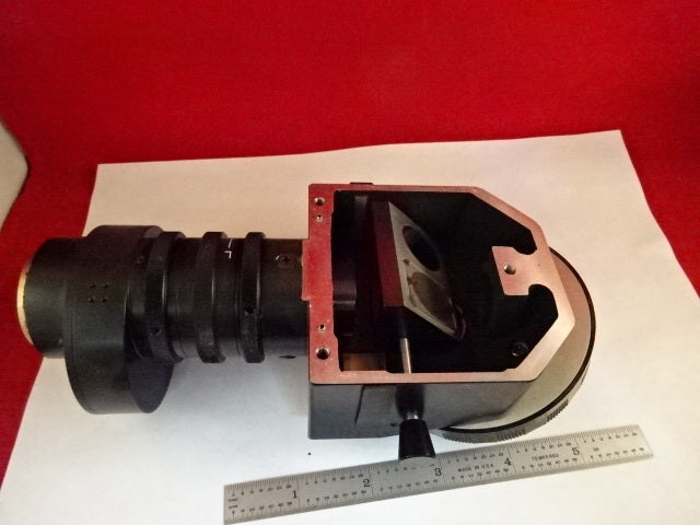 MICROSCOPE PART NIKON JAPAN METAPLAN VERTICAL ILLUMINATOR OPTICS  AS IS #N9-A-06