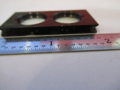 LEITZ GERMAN SLIDE CURVATURE MEASURING TOOLMAKER MICROSCOPE PART AS PIC &A9-A-94