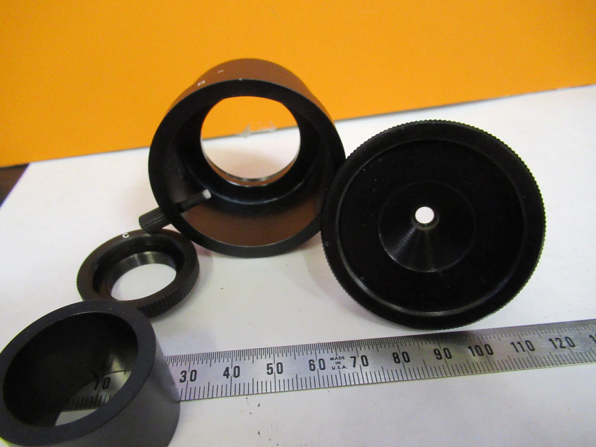 MOTIC 16mm ADAPTER CAMERA MICROSCOPE PART AS PICTURED 72-C-08