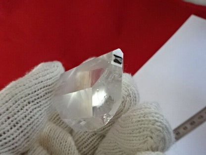 RARE BOULE SYNTHETIC QUARTZ SINGLE CRYSTAL HIGH PRESSURE SEED INSIDE &5-DT-B