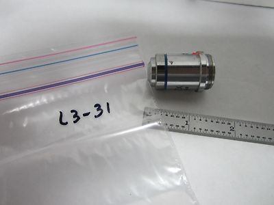 OPTICAL MICROSCOPE BECK ENGLAND OBJECTIVE 20X OPTICS BIN#L3-31