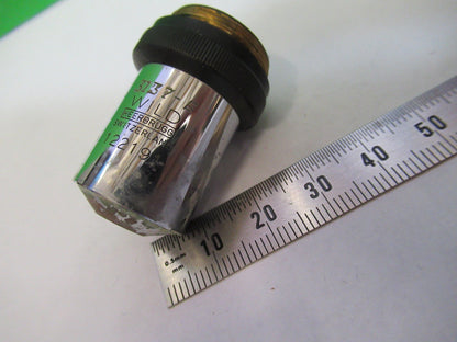 Wild Swiss 10X Objective Microscope Part Optics