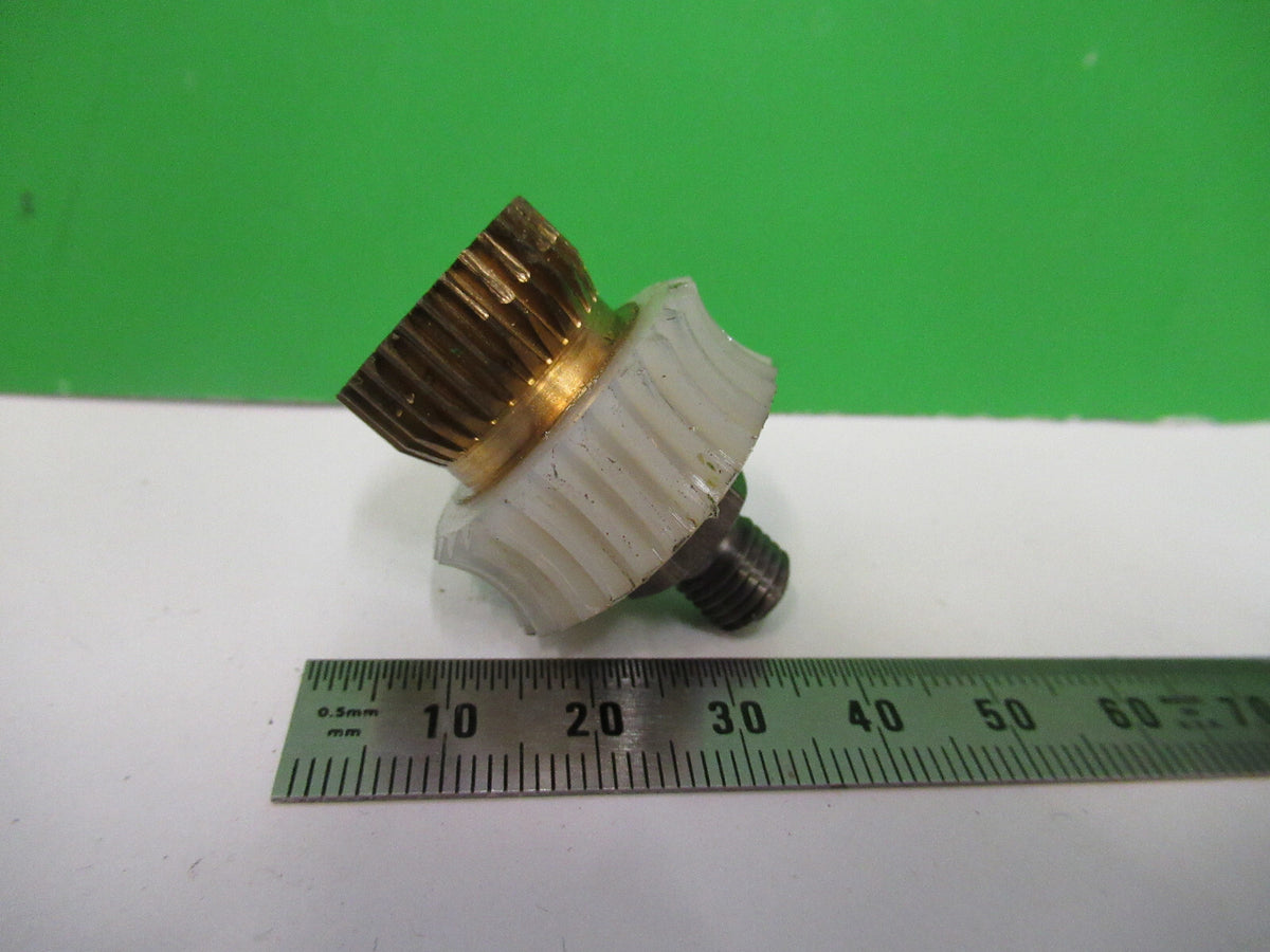 LEITZ WETZLAR GERMANY GEAR SPARE LUX TYPES MICROSCOPE AS PICTURED X4-A-99