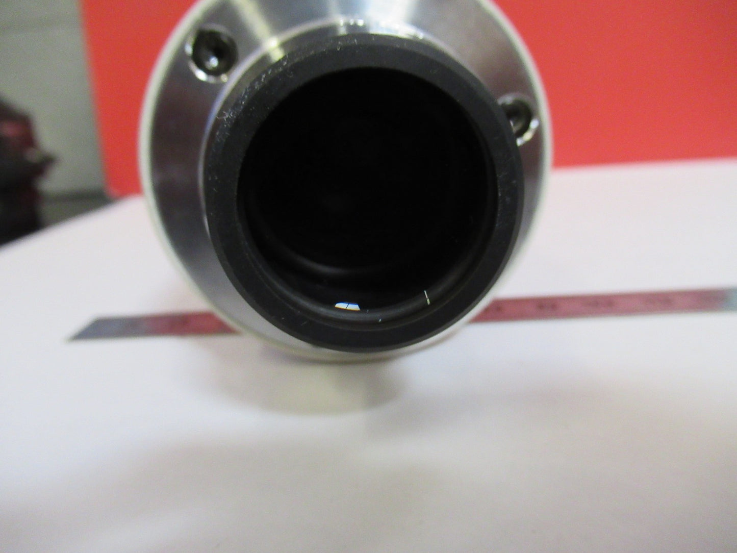 NIKON E400 ECLIPSE POL RELAY LENS TRINOCULAR MICROSCOPE PART AS PICTURED T7-A-92