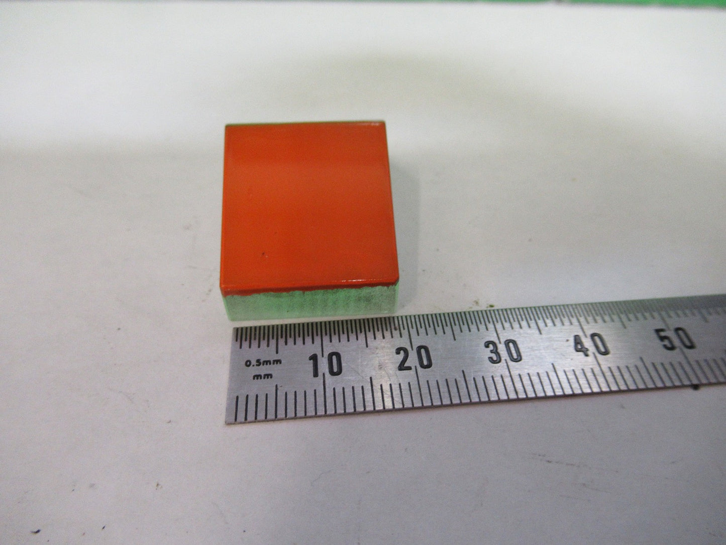 OLYMPUS JAPAN GLASS PRISM HEAD OPTICS MICROSCOPE PART AS PICTURED T3-B-57