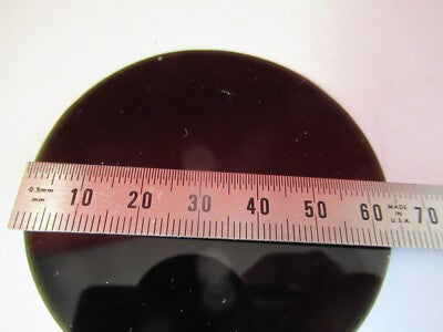 OPTICAL LARGE FILTER OPTICS as pictured &W2-A-62