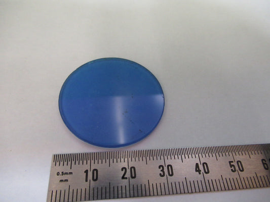 Bausch & Lomb blue filter Glass Optics Microscope Part