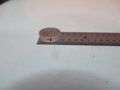 OPTICAL MIL SPEC COATED FLAT LENS LASER OPTICS AS PICTURED &FT-5-34