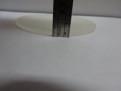 MICROSCOPE PART STAGE GLASS DULL DULL SIDES OPTICS #83-03