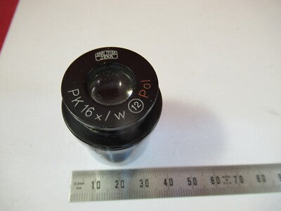 Carl Zeiss AG Jena Germany Polmi Pol Eyepiece Pk 16X Microscope Part AS Pic