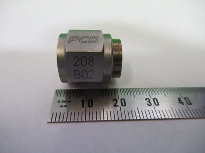 PCB PIEZOTRONICS LOAD CELL FORCE SENSOR 208B02 AS PICTURED  #G2-A-07