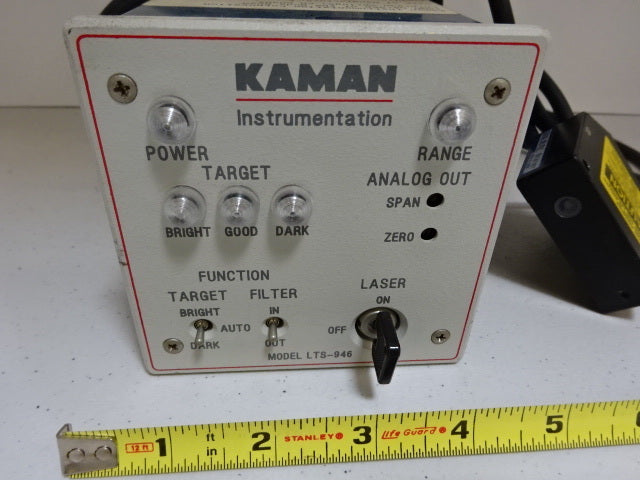 FÜR TEILE KAMAN INSTRUMENTATION SENSOR + CONDITIONER SUPPLY AS IS #TB-4