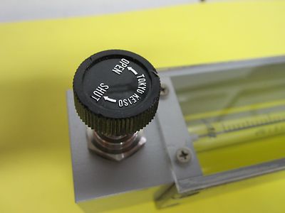 TOKYO KEISO JAPAN PROFESSIONAL FLOWMETER ROBUST INDUSTRIAL BIN#7