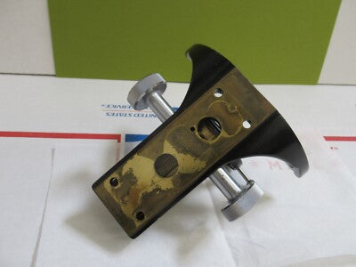 Wild Swiss Brass Condenser Holder Microscope Part
