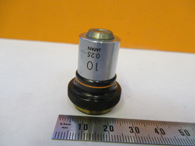 Olympus Japan Objective 10X Lens Optics Microscope Part