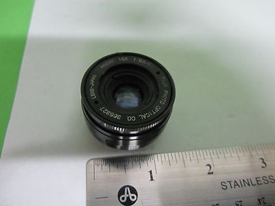 MIKROSKOP TEIL OBJEKTIV FUJI JAPAN MICRO 1:5.6/58 OPTIK OHNE MÄNGELGEWÄHR + IRIS BIN#Q9-T-07