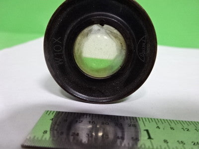 Microscope Eyepiece Ocular Ozumi W10X Japan Optics AS IS B