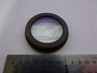 MICROSCOPE PART PHOTO FINDER RETICLE OPTICS AS PICTURED &AB-52