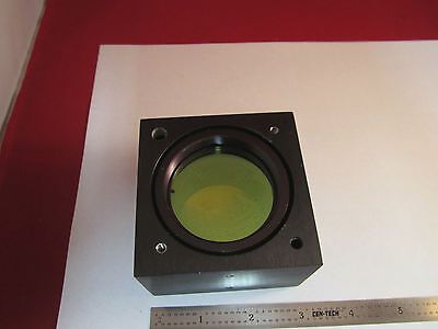 OPTISCHER GROSSER SCHWER MONTIERTER FILTER WIE LASEROPTIK BIN#4B