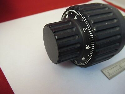 LEICA DMR GERMANY SET KNOBS STAGE ASSMEBLY MICROSCOPE part as pictured &100-07