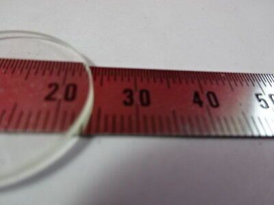 CROSSHAIR RETICLE MICROMETER for OCULAR MICROSCOPE OPTICS AS IS &51-A-47