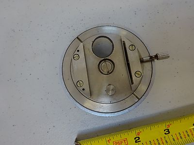 MICROSCOPE PART NOSEPIECE BAUSCH LOMB WITHOUT OPTICS AS IS WILD BIN#TA-1-4-K