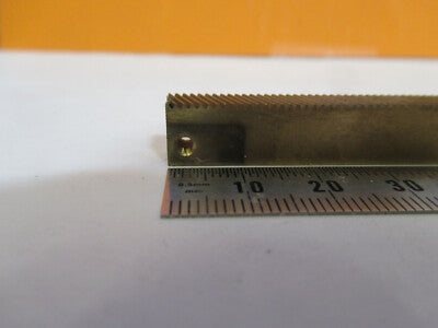 Vickers Instruments England Brass Gear Stage Microscope Part