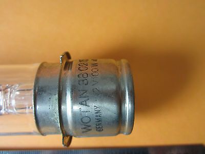GLÜHLAMPE 3802 WOTAN 12V 100W OPTIKLICHT OPTISCHE BELEUCHTUNG DEUTSCHLAND BN#D2
