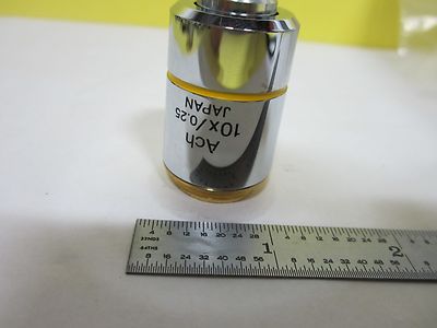 Microscope Objective Olympus Ach Achromat 10X Infinity Optics