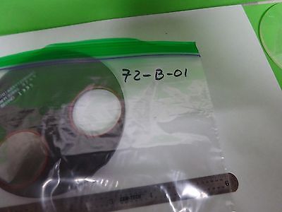OPTICAL FILTER WHEEL INFRARED / VISIBLE MIL SPEC LASER OPTICS AS IS BIN#72-B-01