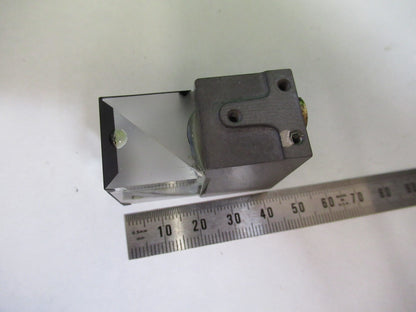 ANTIQUE BAUSCH LOMB HEAD GLASS PRISM OPTICS MICROSCOPE PART AS PICTURED 18-FT-15