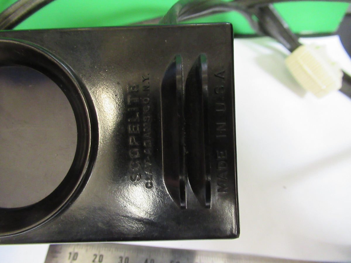 SCOPELITE BAUSCH LOMB LAMP ASSEMBLY TESTED OK MICROSCOPE PART AS PICTURE 80-B-27