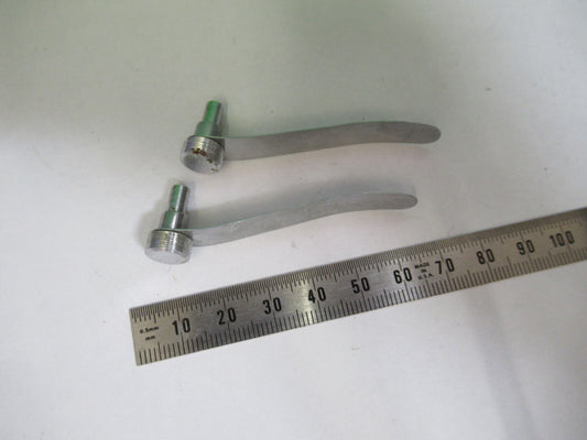 Bausch & Lomb Pair Clips Stage Microscope Part