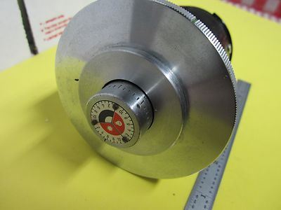 MICROSCOPE PART PHOTOMIC ZEISS DRUM OPTICS AS IS BIN#H8-06
