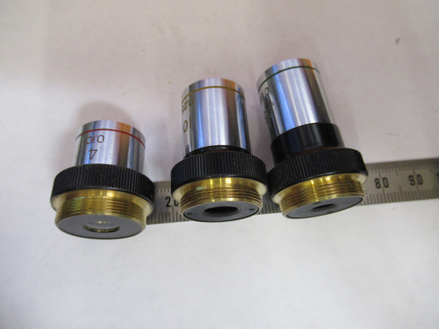 LOT WOLFE OBJECTIVE  LENS MICROSCOPE PART AS PICTURED Y1-A-57