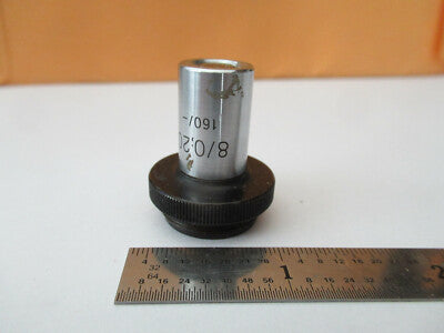 Antique Carl Zeiss AG Jena Objective 8X /160 Microscope Part