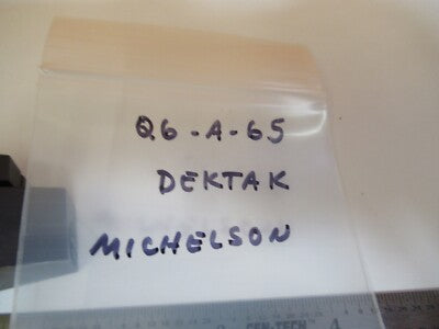 Dektak Veeco Interferometer Michelson Converter for IX5 Objective AS Pic