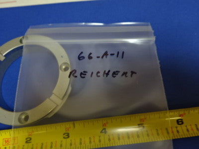 MICROSCOPE PART CLAMP ILLUMINATOR for REICHERT AUSTRIA POLYVAR AS IS #66-A-11