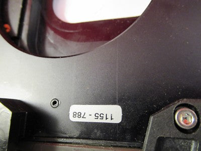 ZEISS AXIOSTAR STAGE TABLE MICROMETER MICROSCOPE PART OPTICS AS PICTURED FT-2-31