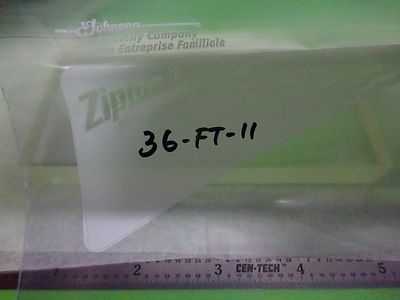 OPTICAL COATED RECTANGULAR WINDOW LASER OPTICS AS IS BIN#36-FT-11