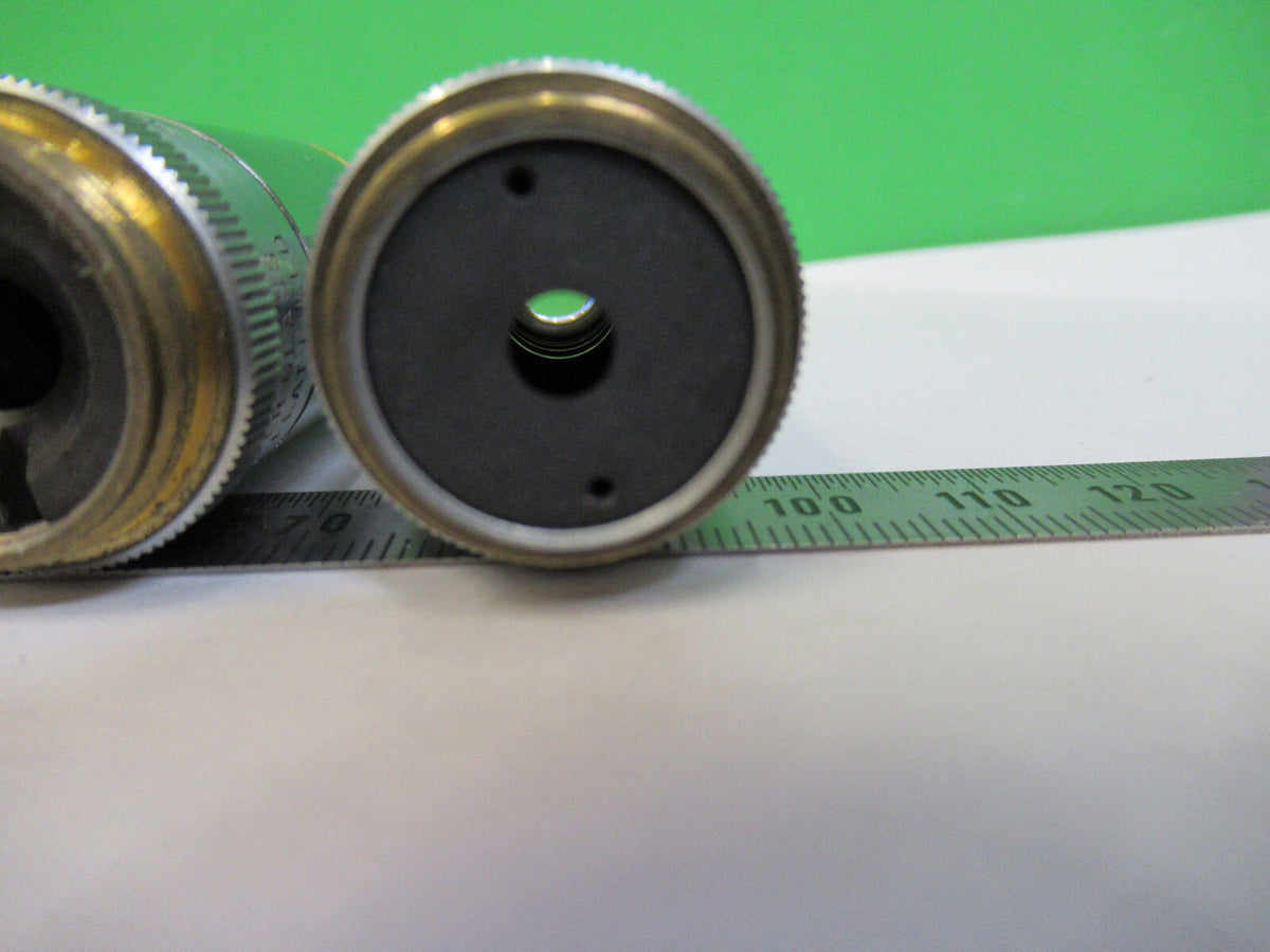 LOT 4ea OBJECTIVE BAUSCH LOMB INDUSTRIAL MICROSCOPE PART AS PICTURED X6-A-105