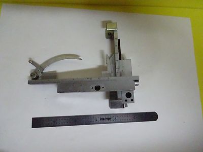 Microscope Stage Specimen Micrometer Germany Greifeldt Wetzlar Optics