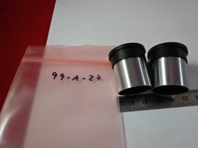PAIR UNITRON Ke15X LENS EYEPIECE OCULAR MICROSCOPE PART OPTICS &99-A-27