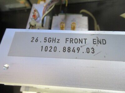 ROHDE SCHWARZ GHz FREQUENCY MODULE EMI RECEIVER ESMI WJ YIG AS PICTURED &B4-A-10
