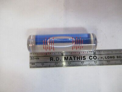 EDMUNDS BUBBLE LEVEL VIAL 40mm AS PICTURED &A7-B-11