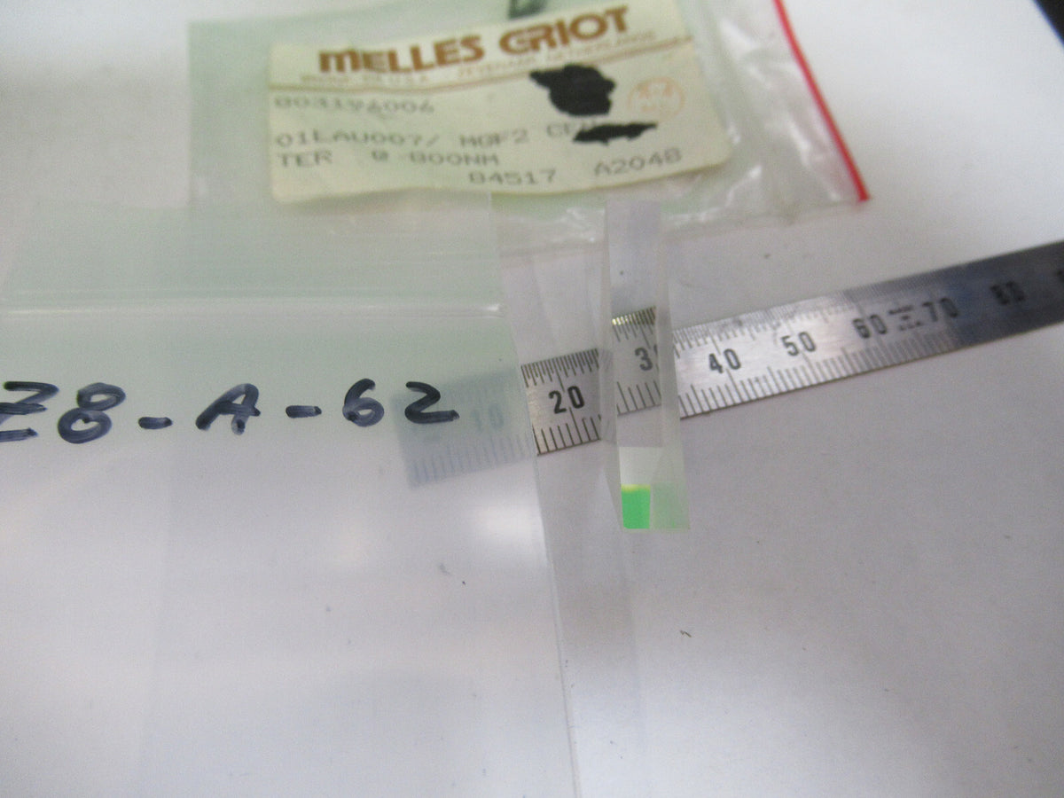 Optical Melles Griot MgF Coated Prism Laser Optics