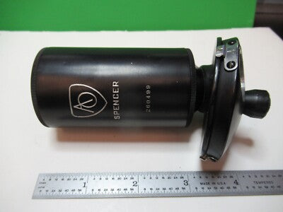 VINTAGE SPENCER TUBUS + NOSEPIECE MICROSCOPE PART AS PICTURED #17-A-45