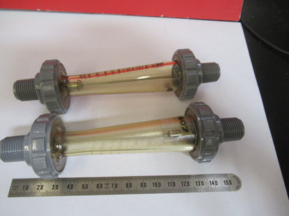 PLASTIC FLOW METER PAIR F44376 AS PICTURED G4-A-12