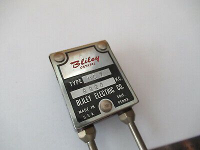 ANTIQUE QUARTZ CRYSTAL BLILEY MC7 FREQUENCY CONTROL RADIO AS PICTURED &F2-A-215