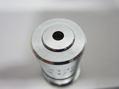 MICROSCOPE PART OPTICAL OBJECTIVE 10X OPTICS AS IS BIN#D2-P-9